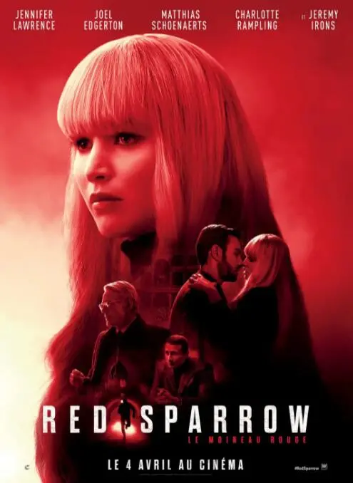 Jennifer Lawrence主演《红雀》：间谍世界的黑暗诱惑与惊悚较量